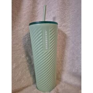 Starbucks Summer 2023 Stainless Steel Mint 24oz Cold Cup.